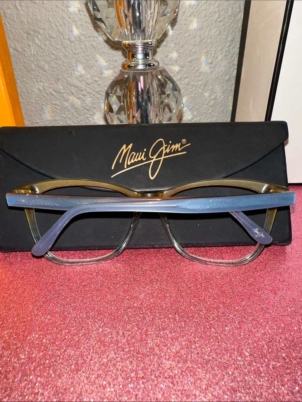 Maui Jim Blue Gradient Cat-Eye Eyeglasses - Picture 5 of 7